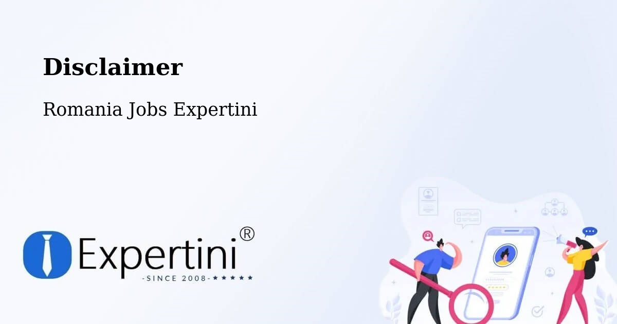Disclaimer – Comuna Şura Mică - Romania Jobs Expertini