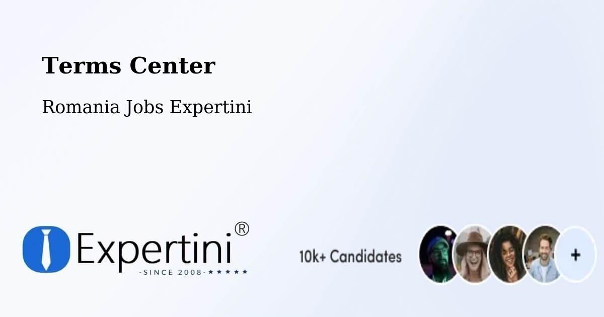 Terms of Service – Comuna Şura Mică - Romania Jobs Expertini